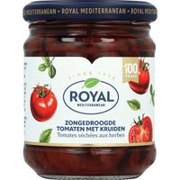 Royal Zongedroogde Tomaten met Kruiden 210g