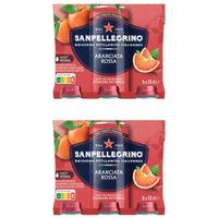 S. Pellegrino Aranciata rossa 6-pack -2pack