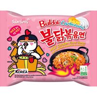 Samyang Instant noodles hot chicken carbonara