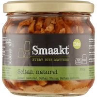 Smaakt Vleesvervanger Bio Seitan Naturel 350g Bus