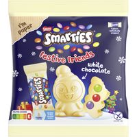 Smarties Festive friends white chocolate