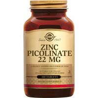 Solgar Zinc picolinate 22 mg tabletten