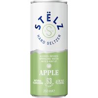 Stëlz Hard seltzer apple