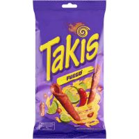 Takis Fuego Chilli and Lime Flavoured Fried Corn Snack 100 g