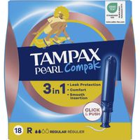 Tampax Tampons compak pearl regular