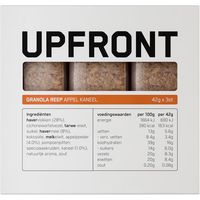 Upfront Granola Bar Appel Kaneel 3 Stuks