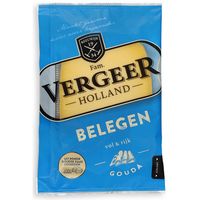 Vergeer Holland Kaas 48+ Plakken Gouda Belegen 200g