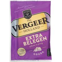 Vergeer Holland Kaas 48+ Plakken Gouda Extra belegen 200g