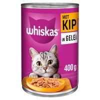 Whiskas Blik in Gelei met Kip