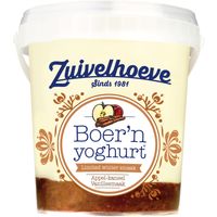 Zuivelhoeve Boer'n yoghurt vanille appel kaneel